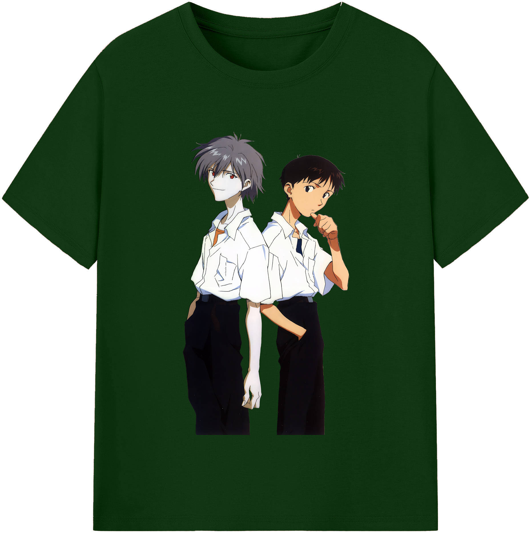 （画像用） EVA 新世紀エヴァンゲリオン 綿100％半袖Tシャツ（フロントプリント）